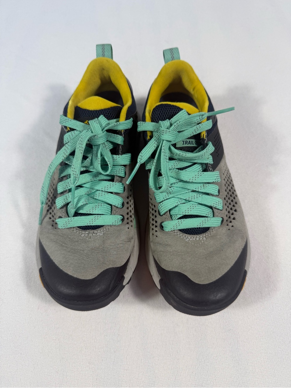 Danner Women's Gray and Teal Trail Hiking Shoes